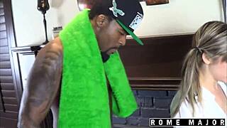 Blonde Nympho Jayla Diamond Takes Rome Major's Monster BBC in School
