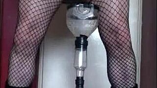 BISEXUAL CROSSDRESSER MARK WRIGHT GULPS PISS AND CUM FROM ONE TO FOUR GUYS AT ONCE!