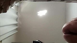 blindfolded latina slave chokes on monster cock face fucked by husband in warehouse