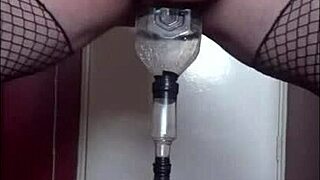 BISEXUAL CROSSDRESSER MARK WRIGHT GULPS PISS AND CUM FROM ONE TO FOUR GUYS AT ONCE!