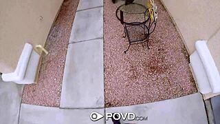 Pound my tight pussy delivery boy then blast that hot facial load!