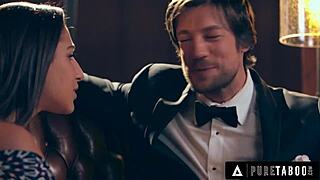 Pervert assistant tricks abella danger into rough co-star pussy pounding