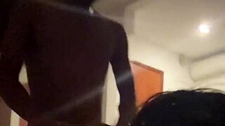 brazilian bbw amateur calls clt worker for real anal creampie fucking her huge ass pussy and deepthroat