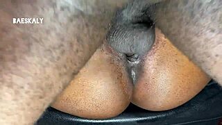 HARD PUSSY POUNDING on the chair with moans