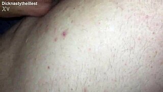 Skinny amateur slut teases with raw cock and bones vibe
