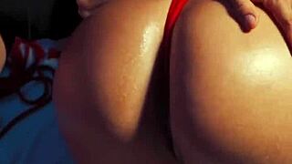 silvana lee bound and oiled tight for brian evans' juicy pussy pounding