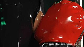 Lady Christina's Latex Mistress Bonds And Torments In Rubber Fetish