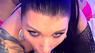 Ivy lebelle bends over in lingerie for creampie doggystyle blowjob missionary pov stockings big tits