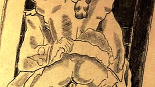 Vintage Erotic Art Captures Sultry Poses