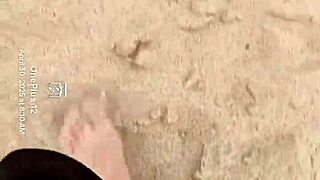 bare feet digging into sand feels so good for this sensory fetish 😌👣 beach playtime