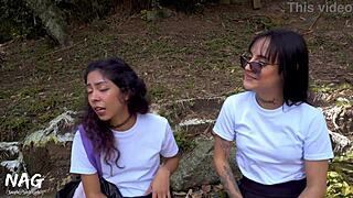 wanna see these hot colombian college students skip class for some steamy lesbian scissoring and pussy licking?