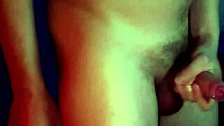 Dirty Daddy Jerks Huge Cock Moaning Loud With Slave Talk And Ass Shaking