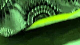 sissy cuckold locked in cage eyes girlfriend's raw pounding by dominant lover