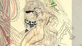 Vintage Erotic Art Captures Sultry Poses