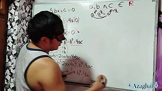hey nerdy emo teacher shows sexual equation erotic demo second degree bedroom