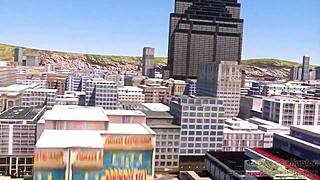 Cortana battles Siri in epic giantess showdown