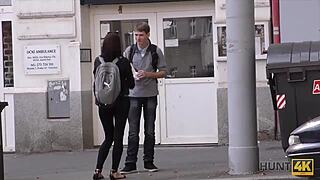 hey hot tourist wanna fuck for cash with this stranger on hidden cam?