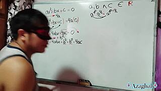 hey nerdy emo teacher shows sexual equation erotic demo second degree bedroom