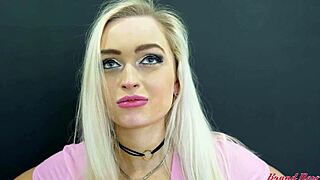 starlette storm's curvy blonde handjob an rimjob toy play got me sweatin bullets damn!!