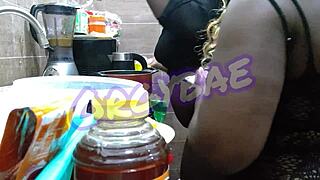 swingers' wives share intimate homemade ebony group moments