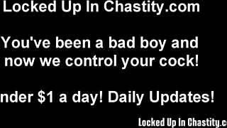 i cant wait to see you locked in chastity device begging