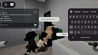 Peituda Goth Takes Big Cock Facial in Parents' House Threesome