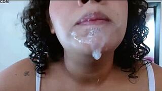saliva fetish drives me wild with dripping wet mouths and endless spit play