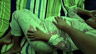 Horny pregnant stepsis lets bro cum all over her swollen belly