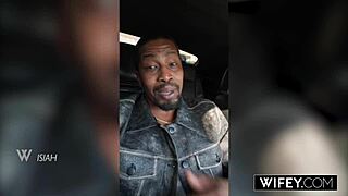 Wifey Vanessa Arizona rides monster BBC cowgirl while hubby watches her creampie