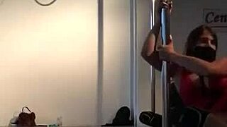 Sexy Doctor Strips on Hospital Pole Dance