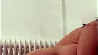 i moan wildly stuffing dildos deep in my pussy every way