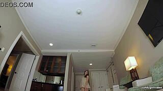 hey misty lovelace teases see through panties hairy pussy in pretty softcore hd fashion show.