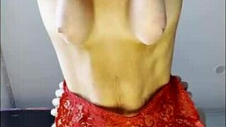 old lady bends over for young stud's creampie health boost