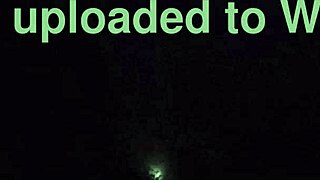 privately flashing natural tits on warm night wolf moon vibe