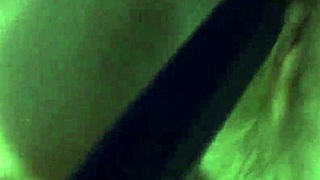Vixen Shoves Vibrator Deep In Trimmed Pussy On Bed Titty Fucking