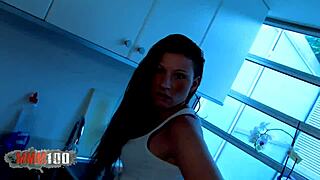 oh god im poundin this french whore screamin in satin panties