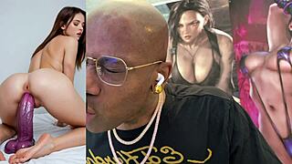 damn this slutty babe deepthroats cock on train then rides huge dildo chained nun church fuck bubble butt teen