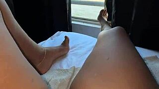 don't you love masturbating by the window while neighbors peek at my wet pussy?