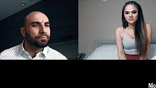 naive tattooed stepdaughter's big ass tempts dirty stepdad into hardcore pounding