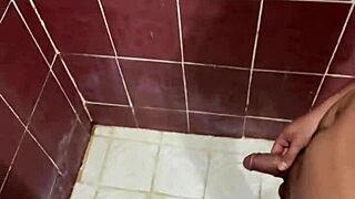 Sugar daddy requested i shower pee for his special viewing pleasure