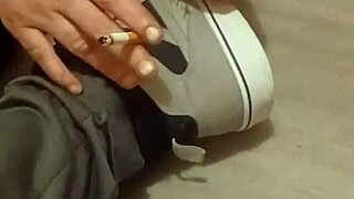 Friend Trashes Sneakers with Feet Fun
