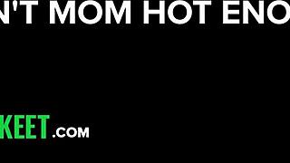 Stepsons Pregnant Whore Fails but Stepmommy Punishes with Deepthroat and Pussy Revenge