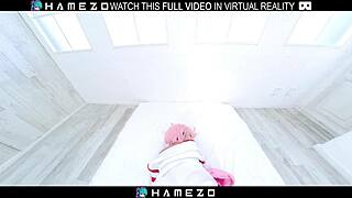 Horny Anna Saotome Craves Gentle VR Sex With Guy!