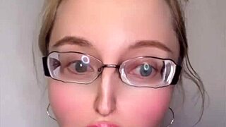 russian accent beauty with glasses shares her wild fetish story part 1