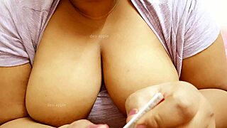 South Indian Teen's Ample Curves Hint at Hidden Allure