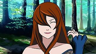 i can't get enough of this wild naruto hentai 4some with creampie chaos
