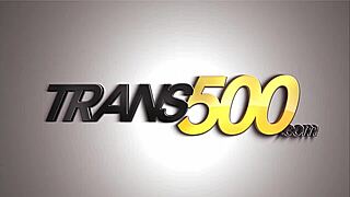 Shemale's asshole craves dude's brutal smash