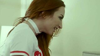 Hot busty redhead nurse sophia locke fucks ryan driller's huge monster cock patient hardcore