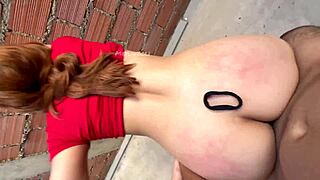 heart races as hot latina neighbor begs for secret creampie on terrace