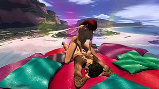 couple dives into voyeur fantasy pleasure bubble